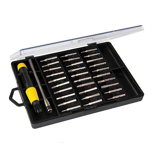 BRAND NEW SCREWDRIVER BIT SET 32PCE IN CASE HAND TOOLS DIY ACCESSORIES P57