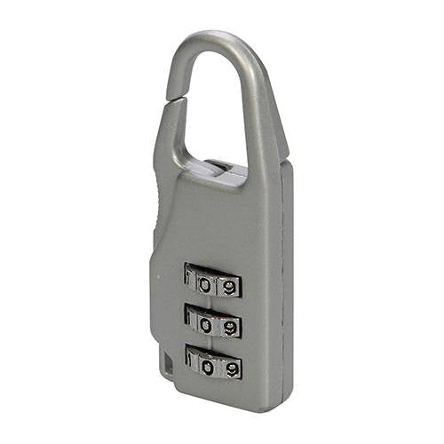 BRAND NEW COMBINATION PADLOCK ZINC ALLOY 3 DIGIT SECURITY P77