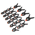 BRAND NEW SPRING CLAMP SET 22PCE 25 MM 19 MM WOODWORK CARPENTRY QUICK TOOL P91