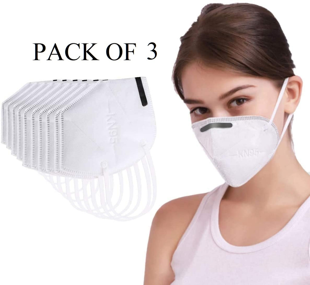 Family Pack 4 x KN95 Reusable Washable Face Masks and 4 x Hand Antibacterial Sanitizers Large 500ml Gel bottles with Dispenser 75% alcohol - UK Free Postage..Special Offer Now in Stock !