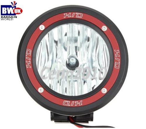 4" HID Red Xenon Driving Light Off Road Beam Spot light Car SUV Jeep ATV 4x4 UK