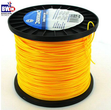 Co-polymer Heavy Duty Trimmer Line electric petrol wire 2mm x 377m - cord -S12
