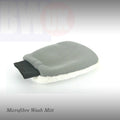Microfibre flannel car wash mitt Window cleaning polishing mit washable S26