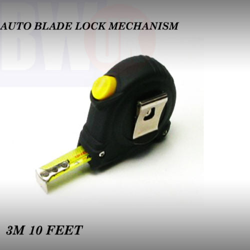 3M AUTO LOCKING TAPE MEASURE METRIC RETRACTABLE POCKET NYLON COATED (S46)