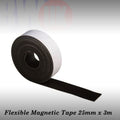 3m Self-adhesive magnetic tape strip strong 25mm Wide flat curved surfaces S53