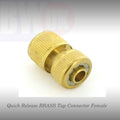 Quick Release BRASS Tap Connector Pipe Female fit to 1/2" Garden Hozelock S63