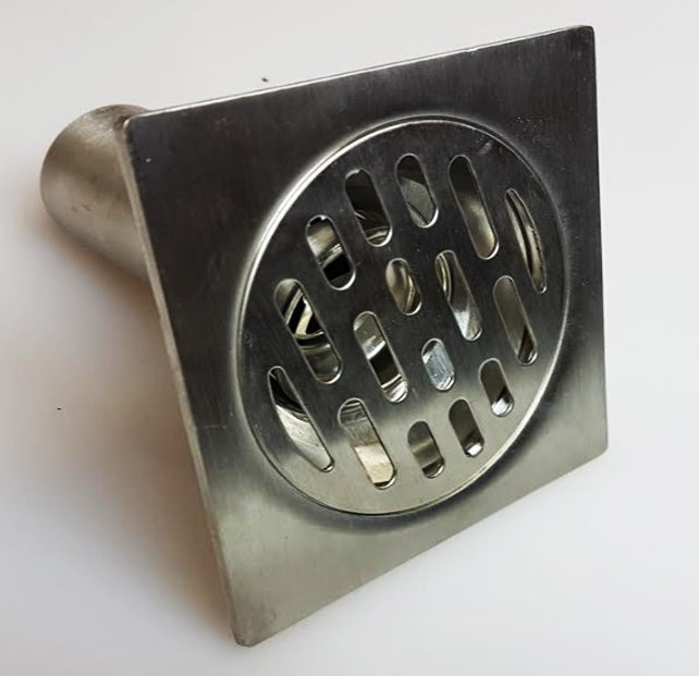 Square Shower Bathroom Floor Water Drain Waste Trap Wet Room Plumbing TAP18