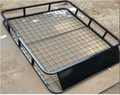 Roof Basket Steel Carrier Rack Universal Fits Pajero Shogun Jimny  Landrover Suzuki Vauxhall Freelander Peugeot Kia Ford Mazda Daihatsu Mercedes Fiat VW Honda Isuzu Renault Saab Toyota folding 1.6M X 1M