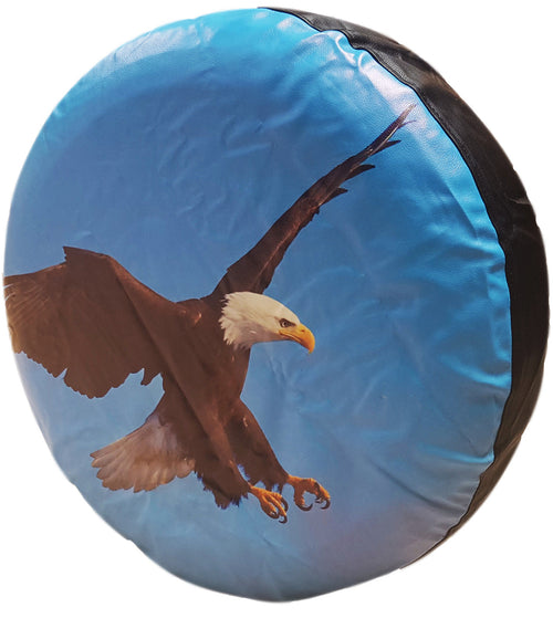 4X4 TIRE COVER AMERICAN BALD EAGLE BIRD SPARE WHEEL TYRE COVER SUZUKI FREELANDER