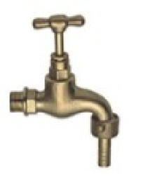 GARDEN BARREL HOSE CONNECTOR PIPE SINGLE MONO BAR LEVER TAP WATER T13