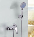 Modern Chrome Mixer Tap Hand Held 5 Function Shower Head Bathroom Taps TAP16