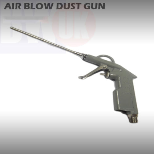 Long Nozzle Air Blow Dust Gun Precision Dusting 1/4 BSP Aluminium Pistol T22