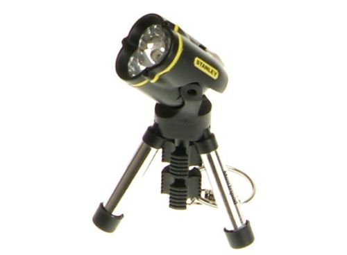 Stanley Mini Tripod Keyring Chain Torch Super Bright LED Mobile Tripod Stand T26