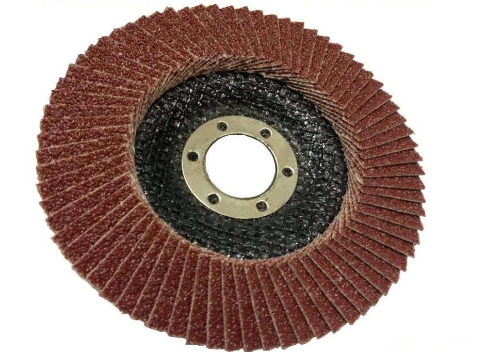 Flap Discs 115mm X 22.5 sanding abrasive wheel angle grinder grit 40, 60, 80 -T2