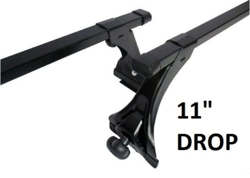 Roof bars with Rain Gutters Racks rails Pajero Shogun Volvo Estate Jeep 11" Drop