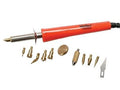 WELLER Professional Woodburning & Hobbyist Kit 240 Volt Top Class 13 Pc T37