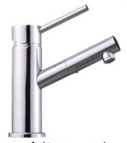 KITCHEN BASIN SINK MIXER TAP HOT SINGLE LEVER MONOBLOC CHROME FAUCET T4 -SOLID