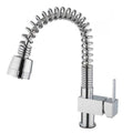 KITCHEN BASIN SINK SPRING REMOVABLE MIXER TAP SWIVEL PULL OUT EXTENDABLE TAPS T5