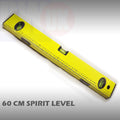 60cm professional Spirit Level aluminium 24" 600mm diy Ruler Builders T8