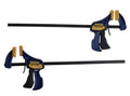2 X IRWIN 12" QUICK GRIP SPEED MINI BAR CLAMPS TRIGGER 300MM TWIN PACK NEW TB5