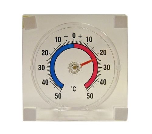 FAITHFULL Thermometer Stick On-window Adhesive Fridge Celsius Fahrenheit T22