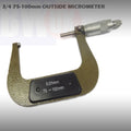 MICROMETER 75-100mm OUTSIDE EXTERNAL 3/4 INCH CALIPER MEASUREMENT READING TY10