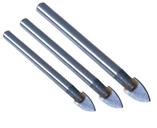 TUNGSTEN TILE GLASS CERAMIC MIRROR CARBIDE DRILL BIT SET 5mm 6mm 8mm Set U106