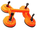 Quad Suction Cup Glass Lifter 4 Pads 115mm Carrying 120kg 120mm pad size U149