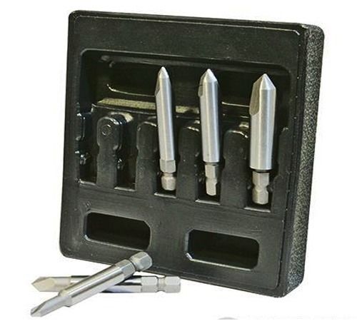 DAMAGED SCREW REMOVER SET BROKEN BOLT EXTRACTOR SET OUTS REMOVAL U166