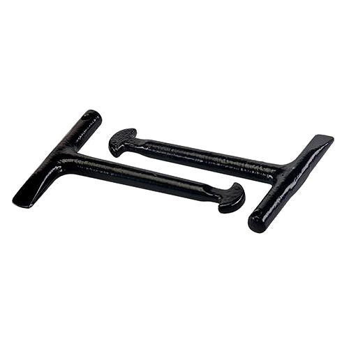 BRAND NEW MANHOLE KEYS 2PK 125 MM PLUMBING HAND TOOL LIFTING MALLEABLE IRON U252