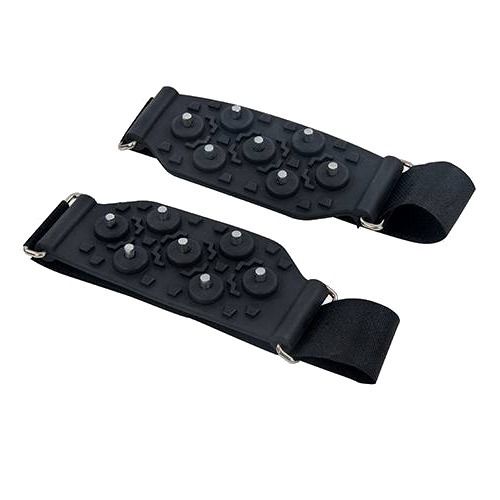BRAND NEW SNOW & ICE GRIPPERS ONE SIZE EXTRA GRIP VELCRO FASTENING SHOES U264