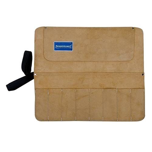 BRAND NEW CHISEL & TOOL ROLL 8 POCKET 440 x 380 MM STORAGE HOLDER SUEDE U267