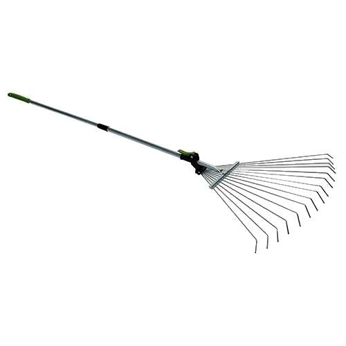 BRAND NEW TELESCOPIC RAKE 800 - 1500 MM 15 TINES GARDENING GARDEN TOOLS U271