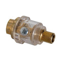 BRAND NEW MINI IN-LINE OILER AIR TOOL 1/4" BSP 55 MM BRASS MALE FEMALE U279