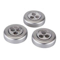BRAND NEW 3 LED TOUCH LIGHTS 3PK HAND TOOLS LAMP TORCH LIGHT ADHESIVE BACK U290