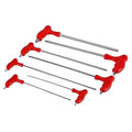 HEX KEY LONG LENGTH SET 7PCE DOUBLE ENDED 2.5 - 10 MM METRIC BALL END TOOL U311