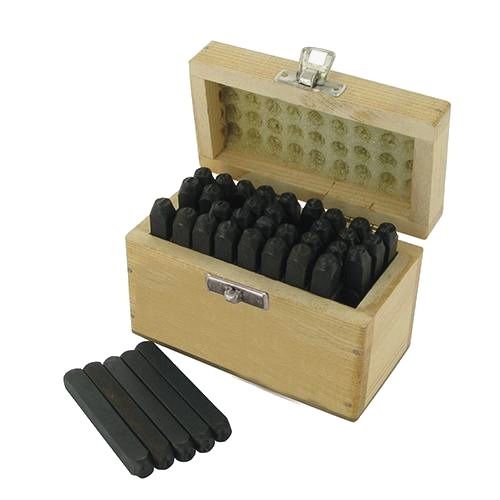 BRAND NEW LETTERS & NUMBERS STAMP SET 36PCE 5 MM ALPHABET TOOL HAND TOOLS U315