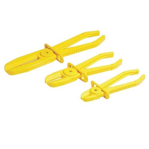 BRAND NEW FLEXIBLE HOSE CLAMP SET 3PCE AUTOMOTIVE ROUND JAW EDGES TOOL U317