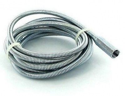 Waste Pipe sink drain Blockage Cleaner Unblocker snake 6mm x 1.8 Metre U32