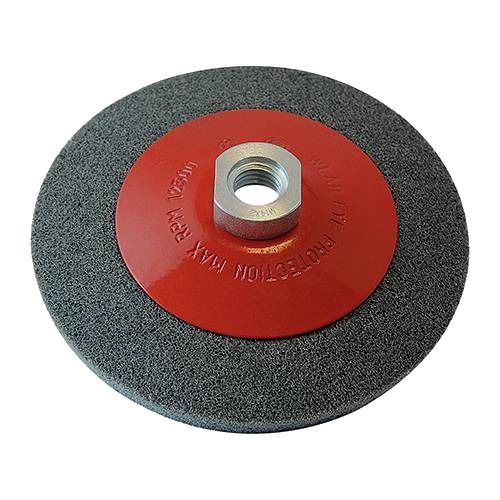 BRAND NEW BEVEL BRUSH 115 MM 100 GRIT POLISHING METAL POWER TOOL ACCESSORY U324