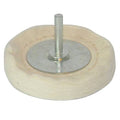 BRAND NEW LOOSE LEAF BUFFING WHEEL 75 x 12 MM COTTON POWER TOOL ACCESSORY U328
