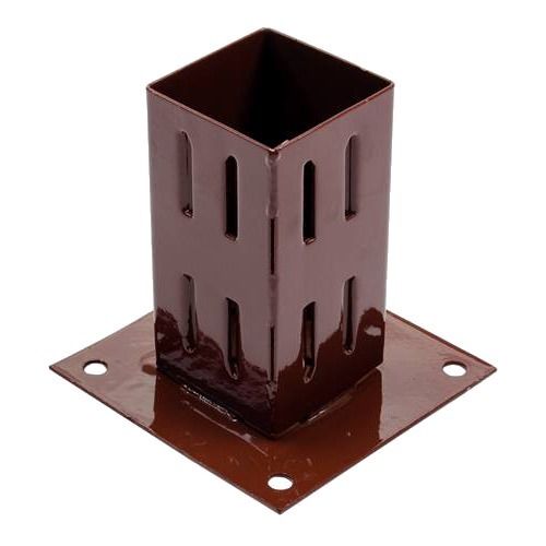 BRAND NEW EASY GRIP POST SHOE 75 x 75 MM FENCING GARDEN FENCE BUILDING U339