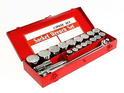 NEW Professional 3/4" Drive Metric Socket Set 3/4" Drive Metric 21pce U36