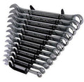 NEW 12 PIECE METRIC COMBINATION SPANNER HEX WRENCH SET VANADIUM 8-19mm U39