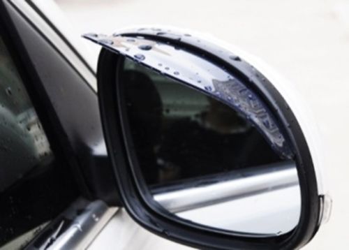 2 Car Wing Exterior Side Mirror waterproof Eyebrow Rain Protection Cover Cap U47