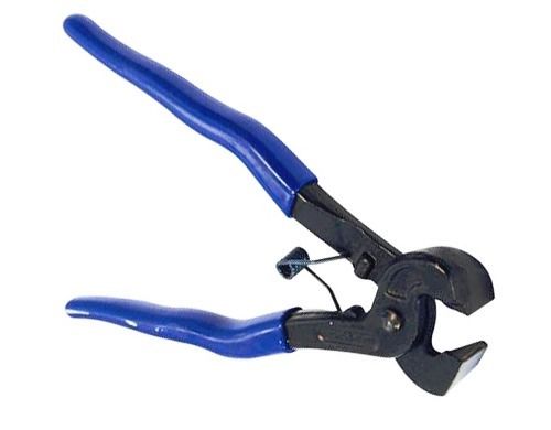 Tile Nippers Nibblers 210mm Tipped Jaws TCT For Ceramic Pliers New UK U73