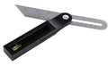 New adjustable Sliding T Bevel and Spirit Level Bevel gauge Angle tool UK U77