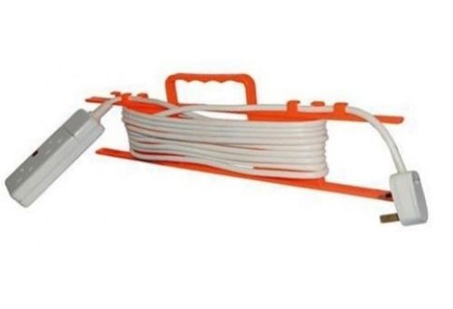 Cable Tidy for Mains extension lead wire cords wall mount and handle new U9
