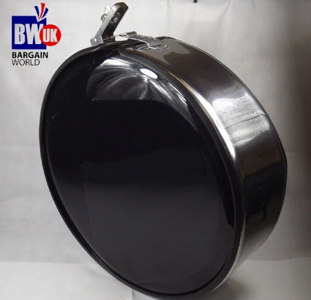 Chrome Stainless Steel Metal ring tyre tire 4x4 rear spare wheel cover wheelcover with lock and keys 