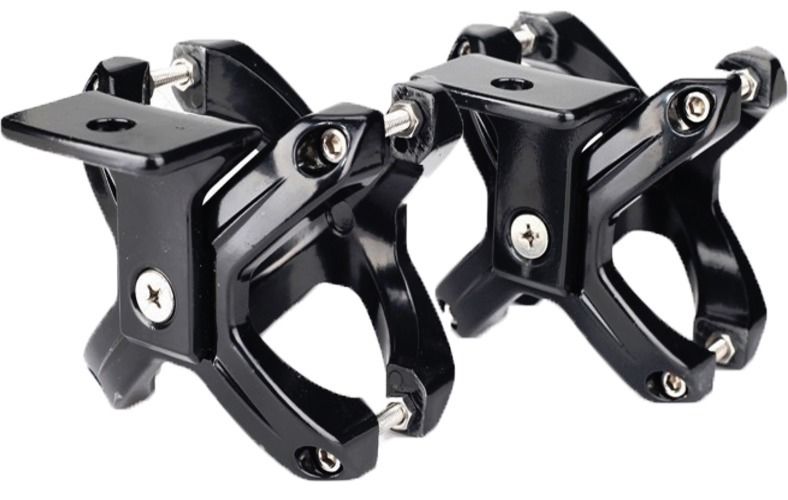 X-CLAMP BULLBAR BUMPER MOUNTING BRACKETS KIT 2"-3" SPOTLIGHT LED FOG LIGHT BAR